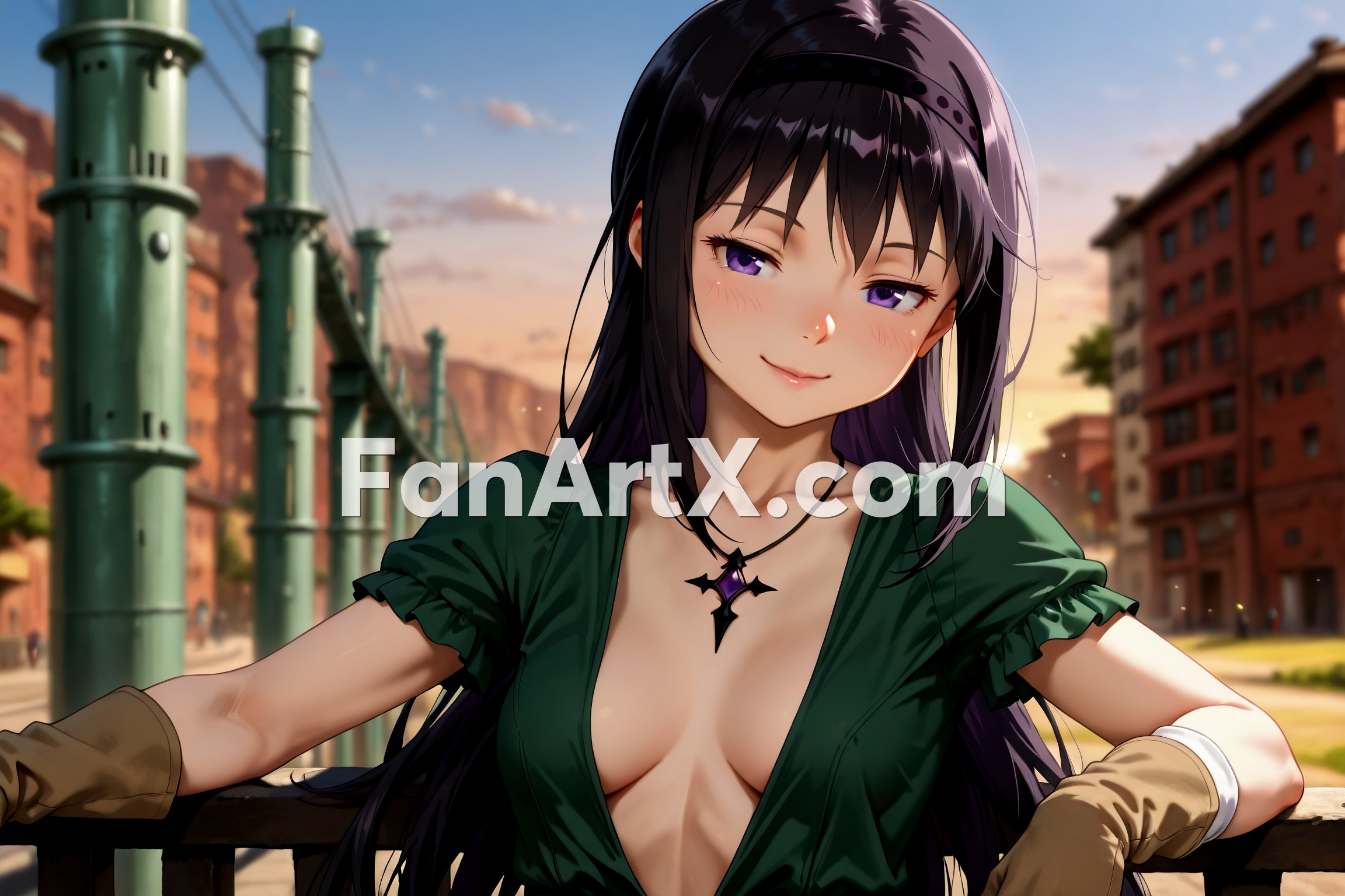 Akemi Homura Puella Magi Madoka Magica Fanart 3616688